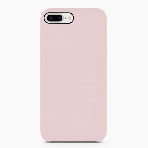 Light Pink Liquid Silicone Rubber iPhone8 Case