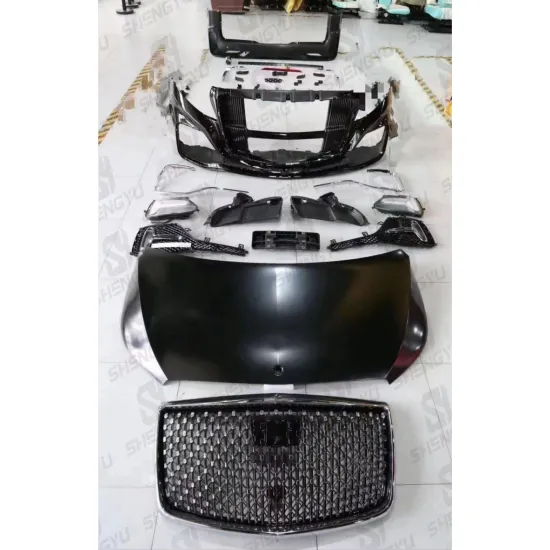 5-Star Body Kit for Benz Vito 2017-2023 Front and Rear Bumpers Grille Hood