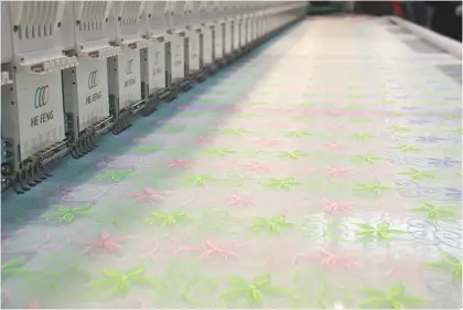 Popularity textile lace embroidery machines for sale