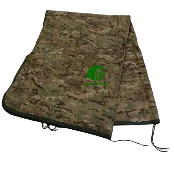 High Quality Camping Zip Up Woobie Blanket Poncho Liner Multicam
