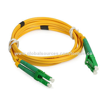 LC SM DX fiber-optic patch cord
