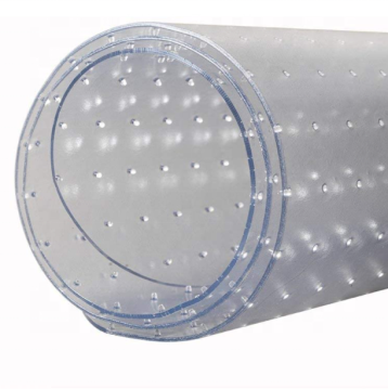Transparent Clear Chair Mat for Carpet - Easy Clean Floor Protector for Computer Desks