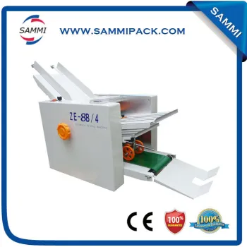 ZE-9B/2 Semi-Automatic Paper Folding Machine,book folding machine