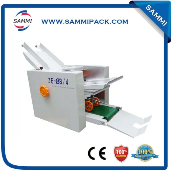 ZE-9B/2 Semi-Automatic Paper Folding Machine,book folding machine