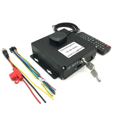 H.265 H.264 Truck HD Mobile DVR with GPS Support and Encrypted Recording