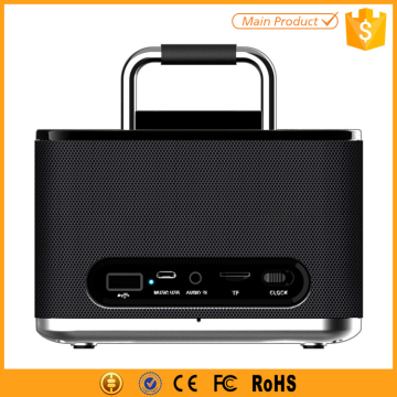 2000mah power bank bluetooth speaker support FM radio