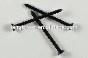 black wood self tapping drywall screws for wood