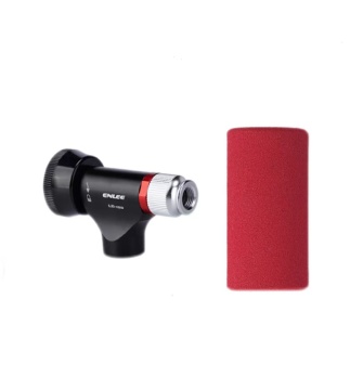 Enlee CO2 Aluminum Mini Portable Bicycle Pump - Emergency Bike Tire Air Pump