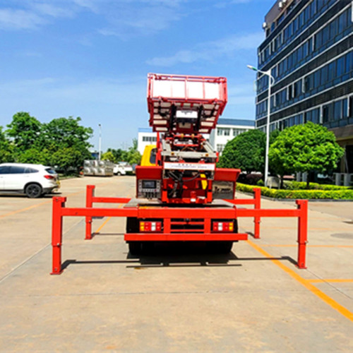 Dongfeng 45 -метровый лестничный грузовик