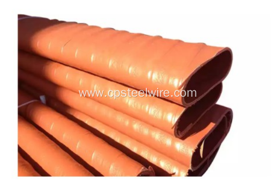 Flat Plastic Corrugated Pipe