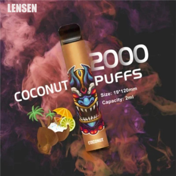 Bán buôn máy bay hơi dùng một lần bán buôn 2000 Puffs