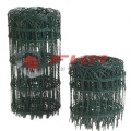 Green Garden Border Wire Picket Fence