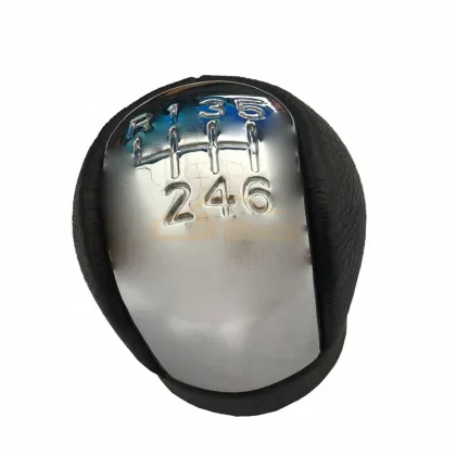 5-Gear Aelwen Car Gear Knob with Leather for Vectra