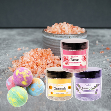 Private Label Epsom Bath Salt Aromatherapy Spa Kit Japan Mixed Bulk