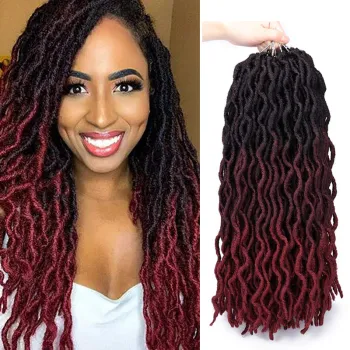 Gypsy Locs Crochet Hair Ombre Faux Locs Crochet Hair Long Gypsy Locs Crochet Hair Nu Faux Locs Crochet Braids