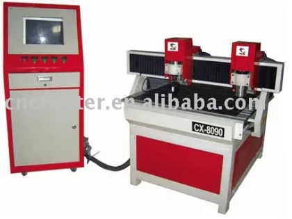 Double spindle router