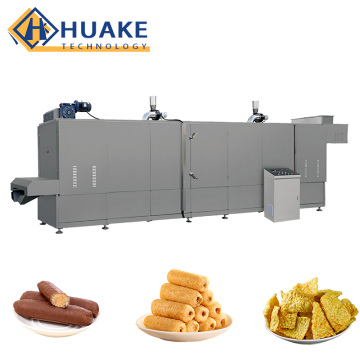 Tunnel Type Puffed Snack Drying Oven for Vegetables and Fruits