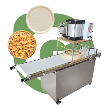 Kommersiella helautomatiska 30 cm pizza skorpa pressare maskin