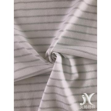 White Sliver Jersey Knit Fabric