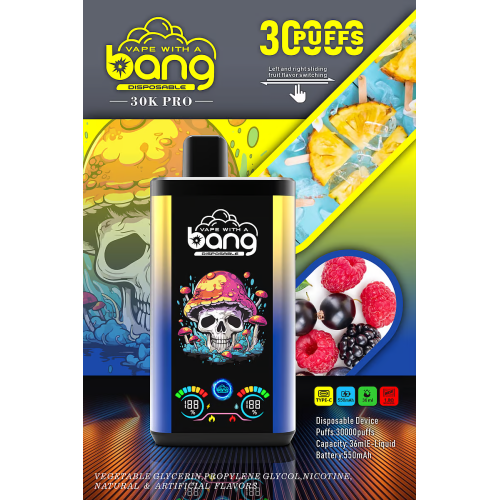 Bang 30K PRO Newest Dual Flavor Disposable Vape