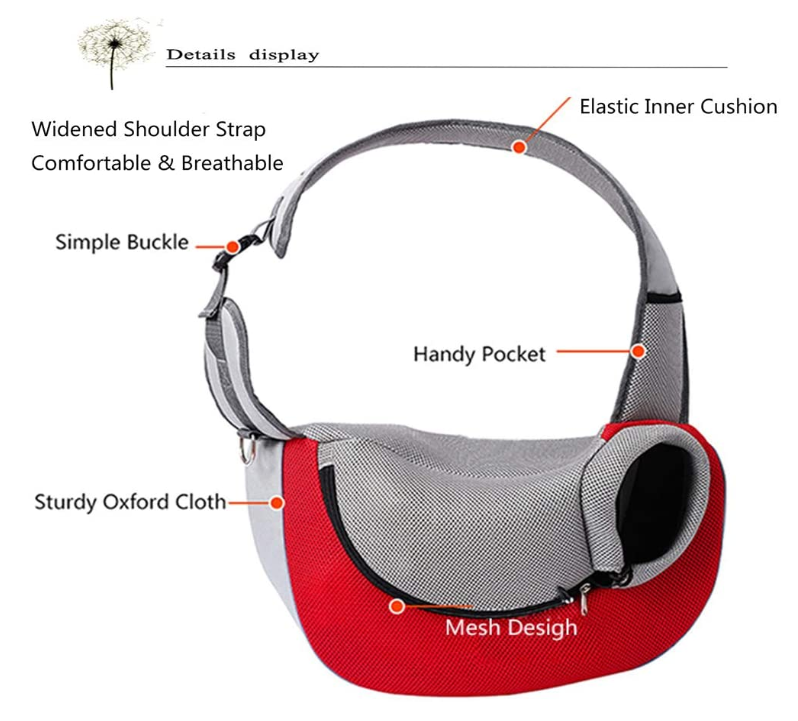 Hands Free Pet Sling Carrier