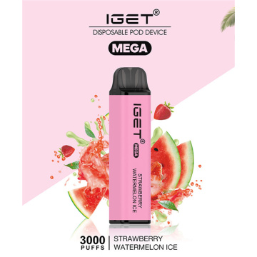 Original Iget Mega Disposable Vape 3000 Puffs Vape