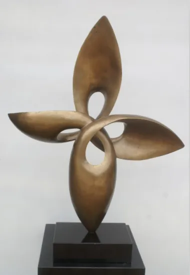 cast brass sculpture