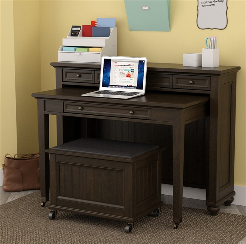 Extendable Writing Desk with Wheels