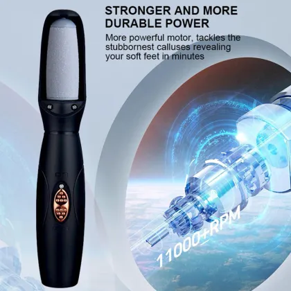 Waterproof Electronic Foot File Grinder Pedicure Tool with USB Charging