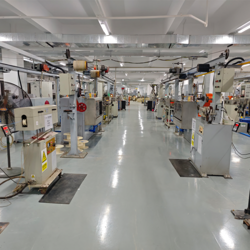 PFA FEP材料50テフロンワイヤ押出ライン