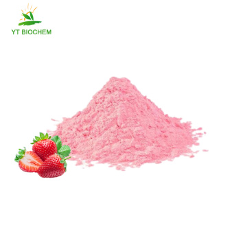 Food grade freeze dried strawberry fruit powder