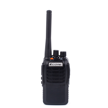 ECOME Brand Handheld UHF Radio Dust/Water Protection Clase IP67 Radio Walkie Talkie