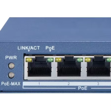 HIKVISION DS-3E0505P-E 4 Port Gigabit Unmanaged PoE Switch