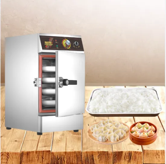 Stainless Steel Commercial Steamers for Dim Sum, Momos, and Dumplings