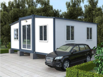 prefab expandable house with bathroom and kitchen