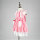 Dollcake remake girls pink stripe spring dress