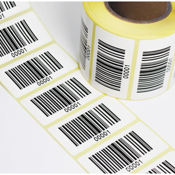 Selbstklebender thermischer Barcode-Etikett