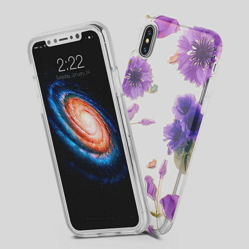 customized tulipa petunia phone case for iphone X cover