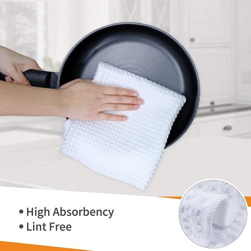 High Absorbency Polishing Dish Glass Cleaning Towel