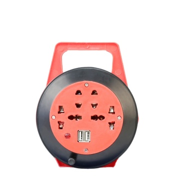 Wholesale Red Retractable Socket Extension 5M Universal Round for Modern Appliances