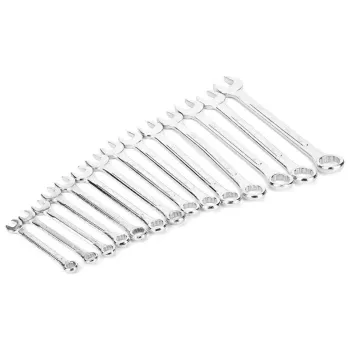 New 14-Piece Spanner Set: CRV Steel Open-End Wrenches for 8-24mm Bolts