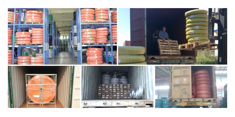 hydraulic rubber hose packing