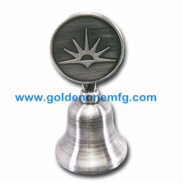 Custom Antique & Brushed Finish Zinc Alloy Metal Dinner Bell (SS05)