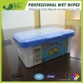 Organic Flushable Soft Wet Wipes Case