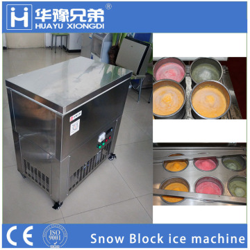 HY-6 6pcs shaved ice making machine block machine