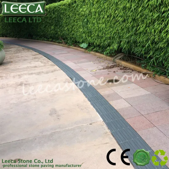 Garden path red granite paving stone