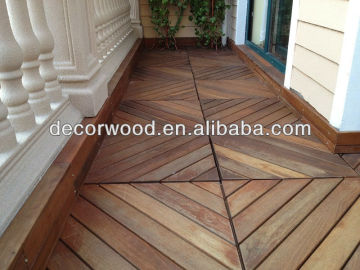 Solid Teak Outdoor Decking