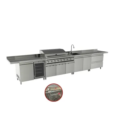 Wholesale Modern Commercial Barbecue Grill Kitchen for Sale Outdoor Cabinet