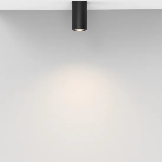 High-Quality GU10 Ceiling Lamp: Round Cylinder Spot Light with Plastic Surface Mount for Home Use - MR16 Downlight