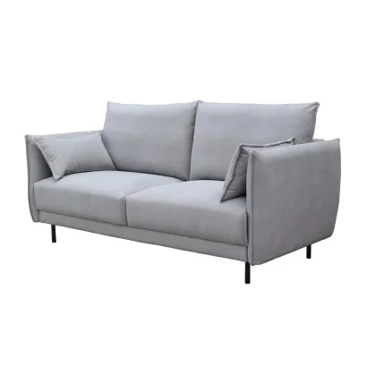 Modern Double Sectional Sofa with Solid Wood Frame
